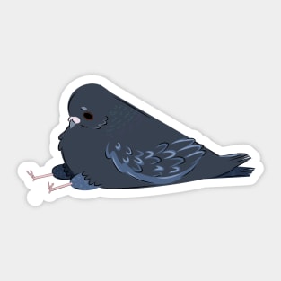 Sittin' Pigeon Sticker